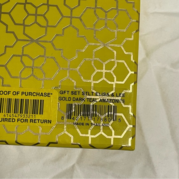 Kendra Scott Gift Set Elisa Satellite Necklace Lee Earrings - Picture 3 of 3